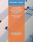 Euphonium Sheet Music With Lettered Noteheads Book 1 Treble Clef Edition : 20 Easy Pieces For Beginners - Book
