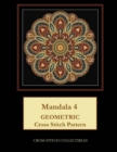 Mandala 4 : Geometric Cross Stitch Pattern - Book
