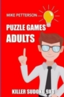 Puzzle Games Adults : Killer Sudoku 9x9 - Book