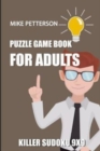 Puzzle Game Book For Adults : Killer Sudoku 9x9 - Book
