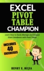 Excel Pivot Table Champion : How to Easily Manage and Analyze Giant Databases with Microsoft Excel Pivot Tables - Book