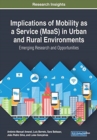 Implications of Mobility as a Service (MaaS) in Urban and Rural Environments - Book