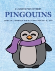 Livre de coloriage pour les enfants de 4 a 5 ans (Pingouins) : Ce livre dispose de 40 pages a colorier sans stress pour reduire la frustration et pour ameliorer la confiance. Ce livre aidera les jeune - Book