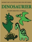 Malbucher fur 2-Jahrige (Dinosaurier) : Dieses Buch enthalt 40 farbige Seiten mit extra dicken Linien, mit denen die Frustration verringert und das Selbstvertrauen gestarkt werden soll. Dieses Buch wi - Book