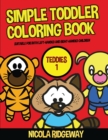 SIMPLE TODDLER COLORING BOOK  TEDDIES 1 - Book