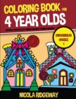 Coloring Book for 4 Year Olds (Gingerbread Houses 1) : This book has 40 coloring pages. This book will assist young children to develop pen control and to exercise their fine motor skills - Book