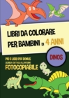 Pagine da colorare dinosauri (Pagine da colorare per bambini) : Questo libro ha 40 pagine di pittura ballerine per bambini dai quattro anni in su. - Book
