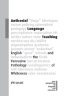 Antisocial Language Teaching : English and the Pervasive Pathology of Whiteness - Book