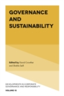 Governance and Sustainability - Book