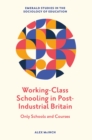 Working-Class Schooling in Post-Industrial Britain : Only Schools and Courses - Book
