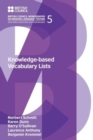 Knowledge-Based Vocabulary Lists - Book