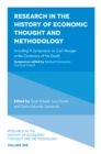 Research in the History of Economic Thought and Methodology : Including A Symposium on Carl Menger at the Centenary of His Death - Book