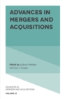 Advances in Mergers and Acquisitions - Book