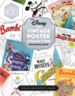 Disney The Vintage Poster Collection Colouring Book - Book