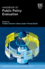 Handbook of Public Policy Evaluation - eBook