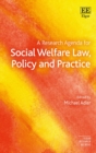 Research Agenda for Social Welfare Law, Policy and Practice - eBook
