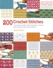 200 Crochet Stitches : A practical guide with actual-size swatches, charts, and step-by-step instructions - eBook