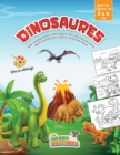 livre de coloriage pour les enfants de 3 a 6 ans : Dinosaures, 50 superbes designs de dinosaures qui rendront votre enfant fou! Liberez vos enfants des appareils electroniques! - Book