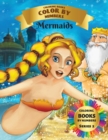 Coloring Books - Color By Numbers - Mermaids (Series 2) : Coloring Little Mermaids with numeric worksheets. Color by numbers for adults and children with colored pencils. Advanced color by numbers - Book