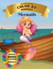 Coloring Books - Color By Numbers - Mermaids (Series 5) : Coloring Little Mermaids with numeric worksheets. Color by numbers for adults and children with colored pencils. Advanced color by numbers - Book