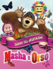 Masha e Orso - Libro da Colorare Bambini 3 - 7 Anni : Tutti felici con questo libro da colorare di Masha e Orso, i personaggi molto amati dai Bambini. - Book