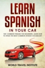 Learn spanish in your car - Book