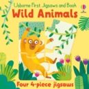 Usborne First Jigsaws And Book: Wild Animals - Book