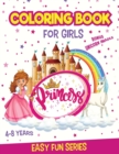 PRINCESS Coloring Book for Girls Ages 4-8 : With Unicorn coloring pages - Book