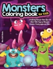 Monsters COLORING BOOK for kids : A Coloring Book for Kids Ages 4-8 Filled With Pages of Monsters, Zombies, Frankenstein and More. - Book