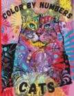 Cats Color by Numbers : Start painting with numbers. Coloring drawings with many cute images and perfect for all cat lovers! Coloring with numbers for adults and teens is the new coloring trend! - Book