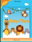 Baby Tiere Malbuch fur Kinder : Ein Malbuch mit 55 unglaublich niedlichen und liebenswerten Baby-Tieren- Baby Animals Coloring Book for Kids ( German Version) - Book