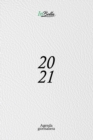 Agenda 2021 Giornaliera : 12 mesi 1 pagina per giorno con orari e calendario 2021 Formato medio (15,24 x 22,86 cm) Colore bianco - Book