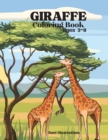 Giraffe Coloring Book : age 3_8 - Book