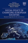 Social Policy in Changing European Societies : Research Agendas for the 21st Century - eBook