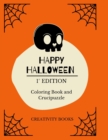 Happy Halloween 1 Degrees Edition : Coloring Book and Crucipuzzle - Book