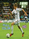 [ 2 Books in 1 ] - Football Player Photos and Premium High Resolution Pictures - Full Color HD : This Book Includes 2 Photo Albums - Soccer Ball Stock Photos And Images - Rigid Cover Version - English - Book