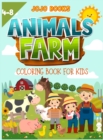 Farm Animals coloring book for kids 4-8 : A cute Activity book for boys and girls with adorable farm animals to learn while having fun! - Book