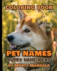 COLORING BOOK - PET NAMES - PUPPY NAME I - Book