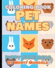 PET NAMES - KITTY NAME IDEAS - COLORING - Book