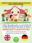 Kindergarten Worksheets & Activities : Arbeitsblatter Fur Vorschulkinder Zumlernen Und Schreiben Auf Englisch, Alter 4-8. - Book