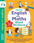 Usborne English and Maths Giant Workbook 7-8 - Book