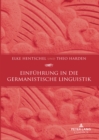 Einfuehrung in die germanistische Linguistik - Book