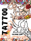 Tattoo Coloring Book : Fun Abstract Nature Tattoo Design Coloring Pages - Book