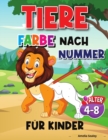 Tier Farbe Nach Nummer Fur Kinder : Tiere Farbe durch Zahlen fur Kinder, Tiere Farbung Aktivitat Buch - Book