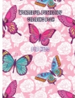 Wonderful butterfly coloring book for kids : 80 pages of completely unique butterfly coloring Fun activity book for young children, ages 2-8 Simple and light butterflies - Book