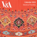 V&A: World of Textiles Mini Wall Calendar 2023 (Art Calendar) - Book