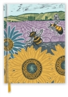 Kate Heiss: Sunflower Fields (Blank Sketch Book) - Book