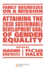 Attaining the 2030 Sustainable Development Goal of Gender Equality - Book