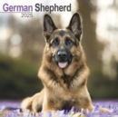 German Shepherd Calendar 2025 Square Dog Breed Wall Calendar - 16 Month - Book