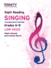 Trinity College London Sight Reading Singing: Grades 6-8 (low voice) - Book